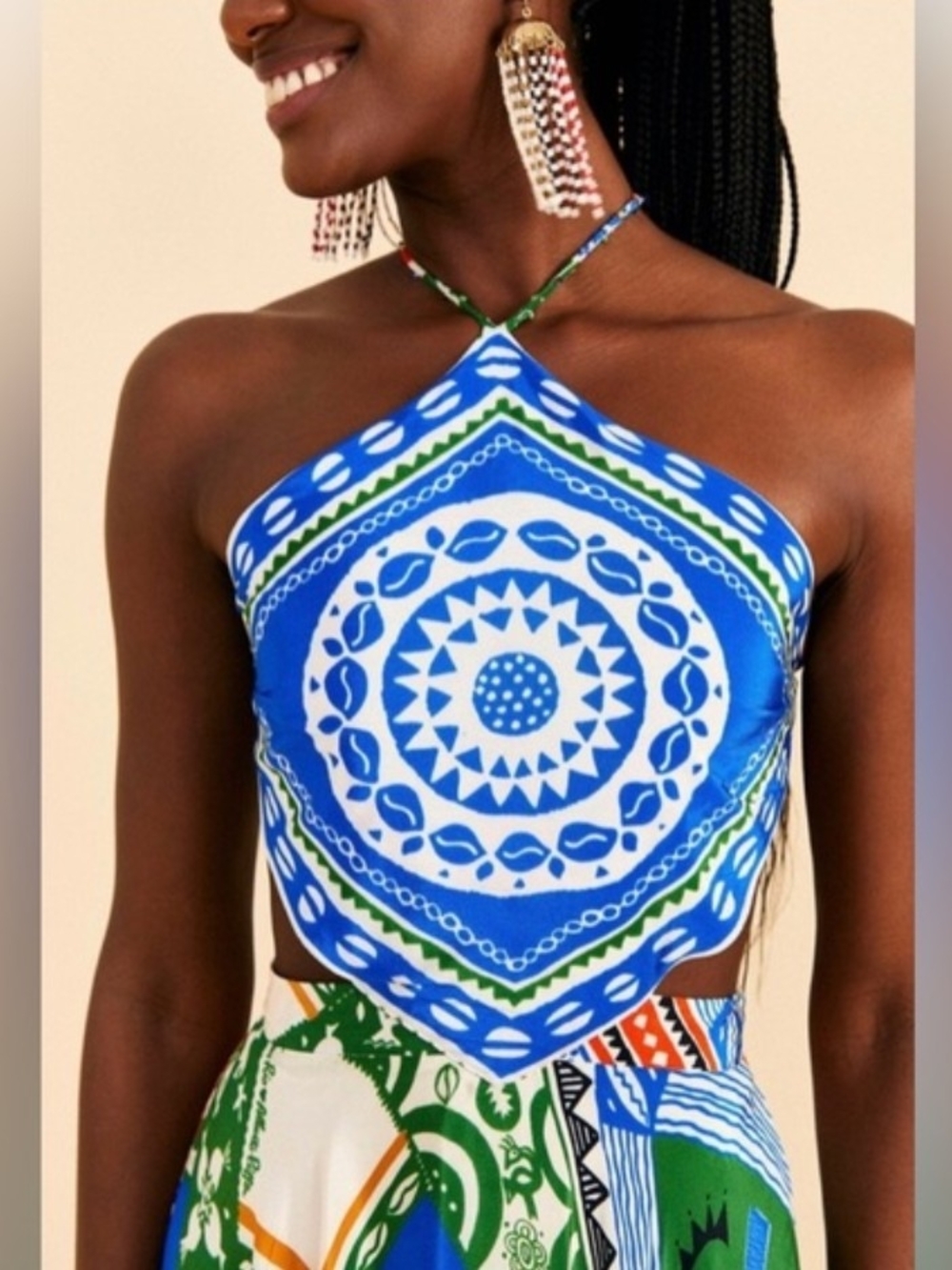 Farm Rio Halter Maxi Dress - Picture 3 of 9